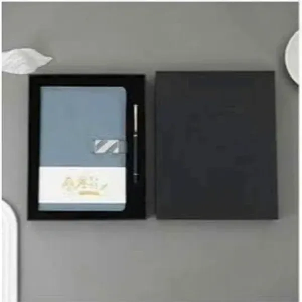25005 Notebook/Diary with Quote/Name and Customized Branded BALL Pen