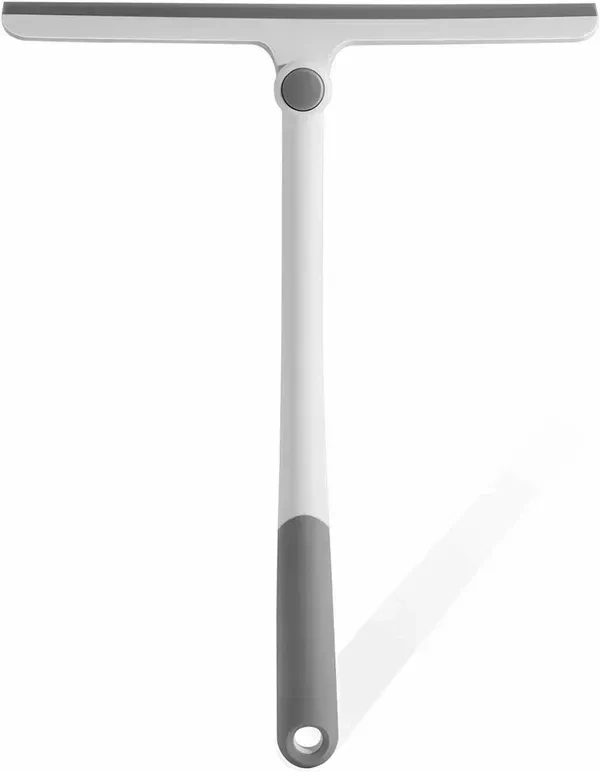 Wiper - UCRAVO 360° Rotatable Cleaning Glass Wiper Window Cleaner, Silicone Squeegee for Bathroom, Windows, and Car Glass, Window Squeegee, Mirror Scraper Brush with Soft Rubber (Multicolor)