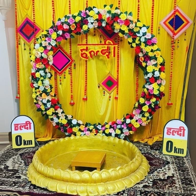 Haldi Decorations