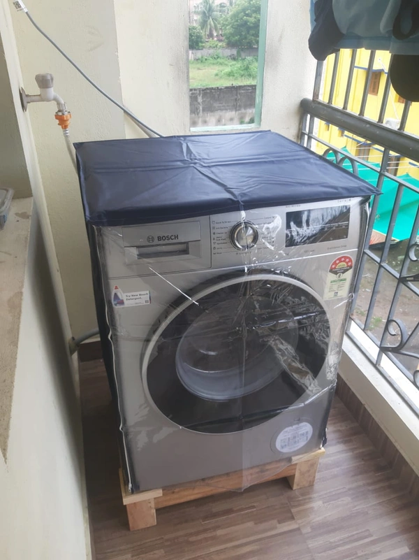 OWN MANUFACTUER  WASHING MACHINE COVERS - BLUE, ALL SIZE AVAILABLE