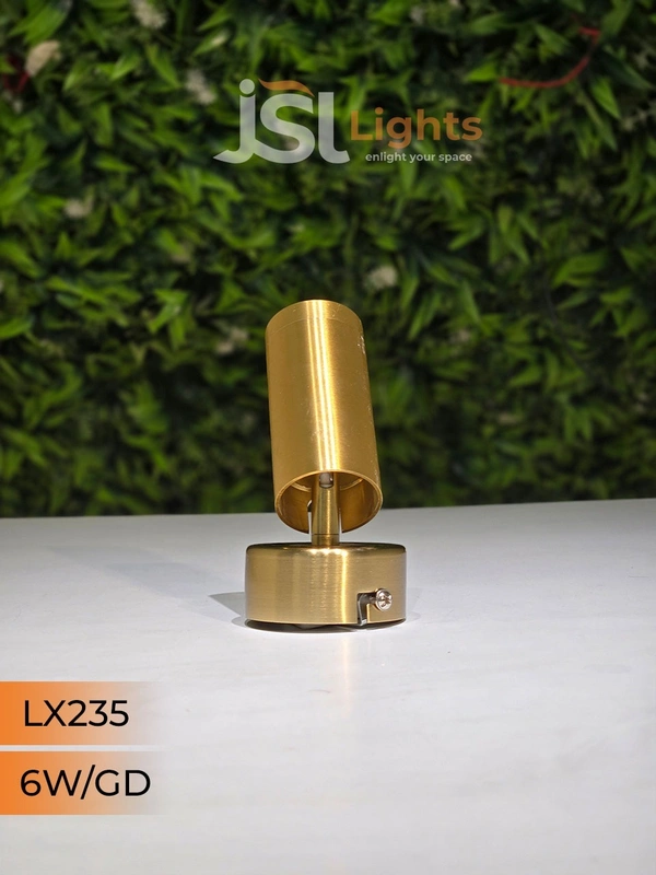 LX 235 6W Black GD Surface Wall Cob Focus Light - 6W, GD