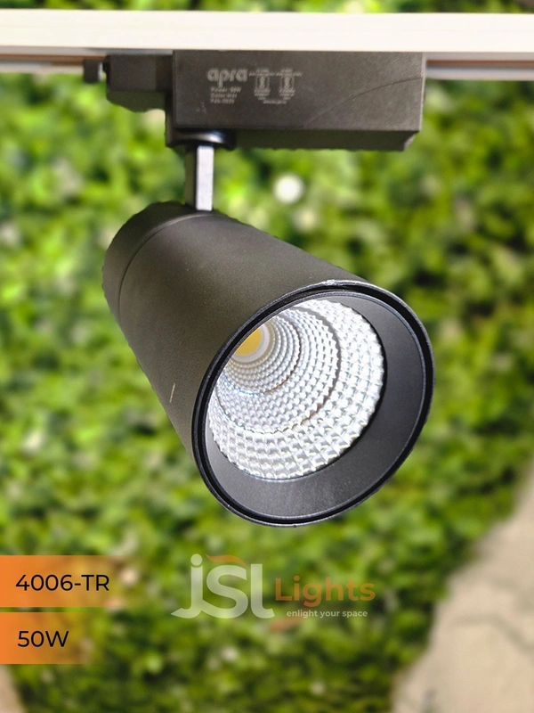 APRA 4006 50W Led Track Spot Light Non Magnetic  - 50W, 6000K, Black