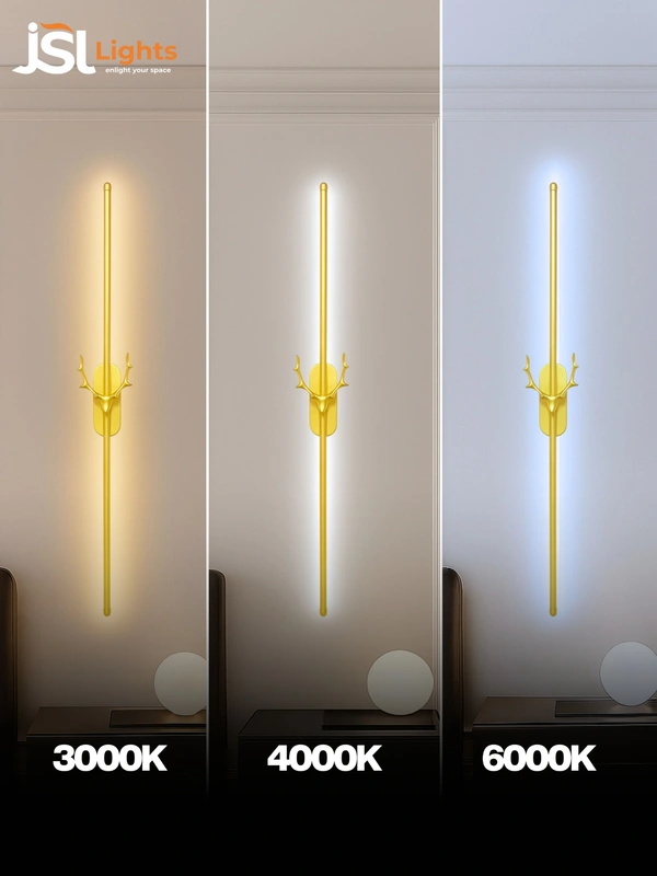 AP298 GD 12W 3CCT Home Wall Decorative Light - Best Indoor Bed Side Wall light - 1 pcs