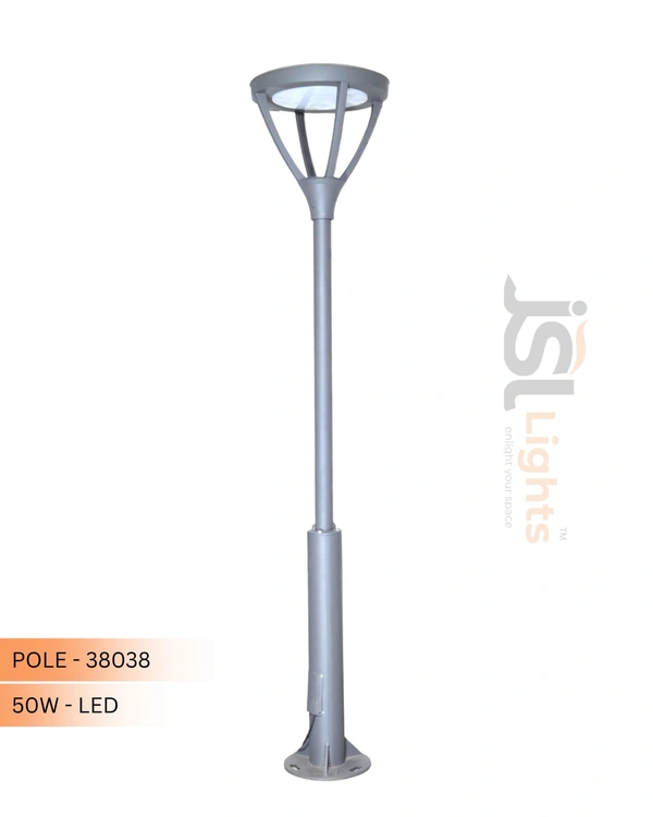 Premium Garden Pole Light -38038 / 50W Garden Pole with Aluminium Body - 1 pcs