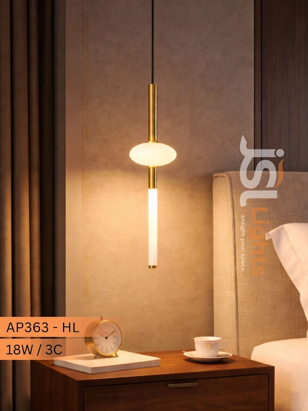 Mordern Hanging lights 3CCT | AP363 GD 18W Surface Pendent Light