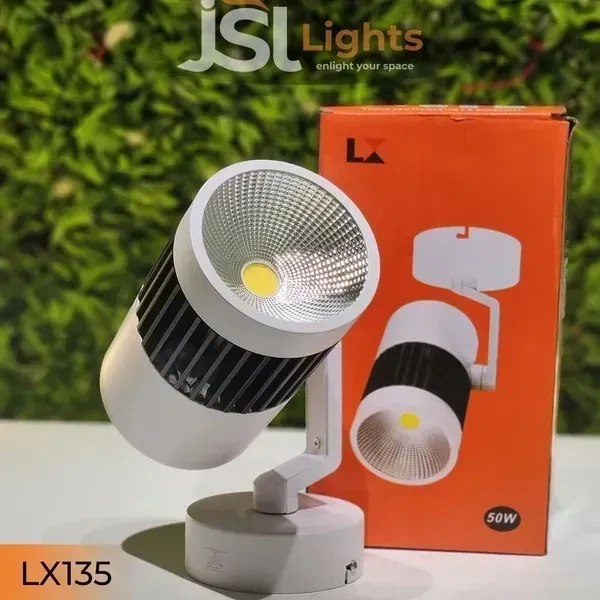 LX 135 50W Wall Spot Lights. Showroom Spot Lights White body - Cool White 6k, 1 Pcs.