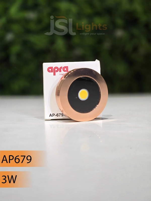 APRA 679 3W RG Striker Round Surface Light - RG