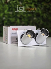 APRA 630 24W Deep Recessed COB Pop Up Downlight - 24W, 3000K, White