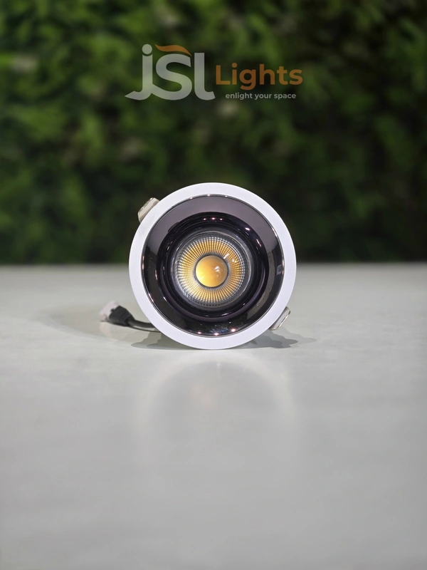 APRA 570 Wave 18W White GB Deep Recessed COB Downlight - 18W, 3000K, White GB