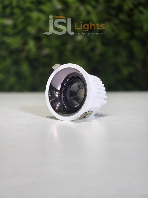 APRA 570 Wave 18W White GB Deep Recessed COB Downlight - 18W, 3000K, White GB