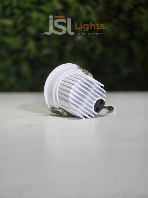 APRA 570 Wave 18W White GB Deep Recessed COB Downlight - 18W, 3000K, White GB