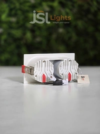 APRA567 2*7W PKW PB Square Recessed Linear COB Downlight - 14W, 4000K