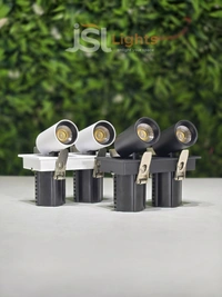 APRA 630 14W Deep Recessed COB Pop Up Downlight - 14W, 3000K, Black