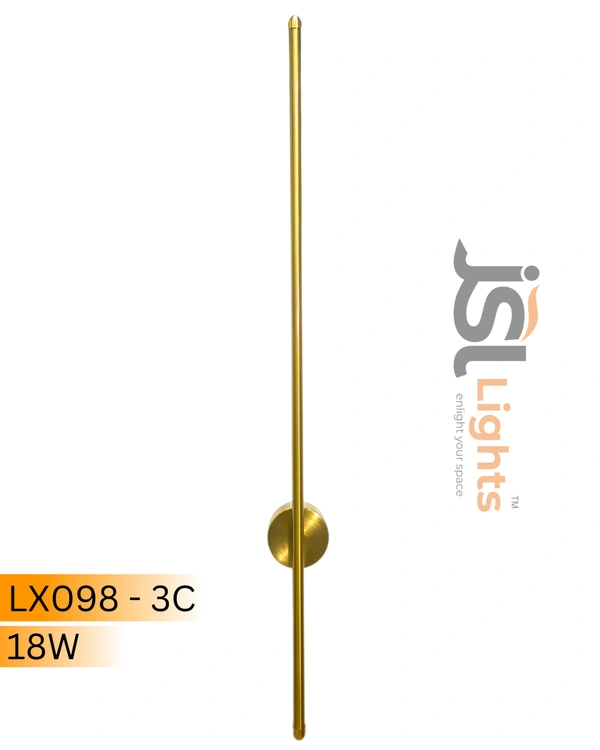 LX 098 18W GD Wall Decorative Led Light 3CCT - 18W, 3CCT, GD