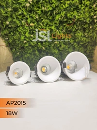 APRA AP 2015 18W White Deep Recessed COB Downlight - 18W, 3000K, White