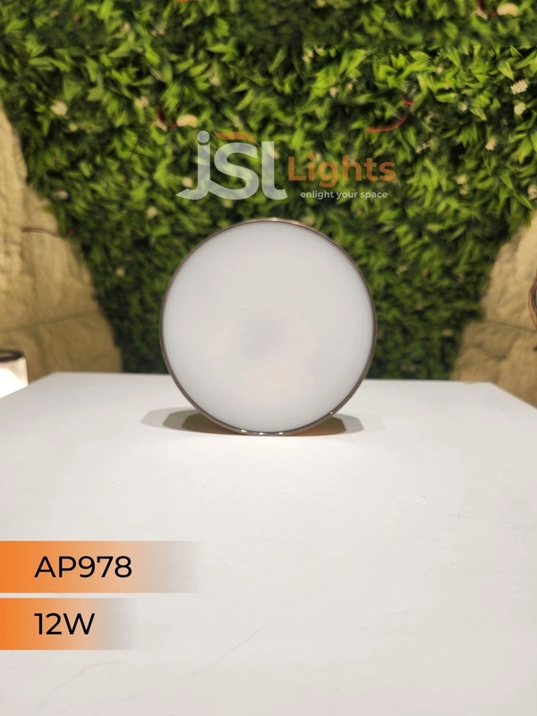 APRA  AP978 12W Round Surface  Diffuser  Panel Light - 12W, 4000K, CP