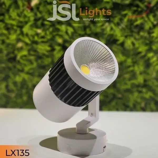 LX 135 50W Wall Spot Lights. Showroom Spot Lights White body - Cool White 6k, 1 Pcs.