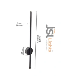 LX 098 12W Wall Decorative Led Light 3CCT - 12W, 3CCT, BK