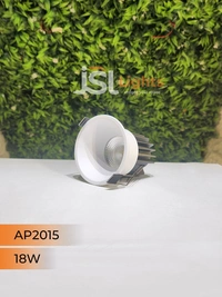 APRA AP 2015 18W White Deep Recessed COB Downlight - 18W, 3000K, White