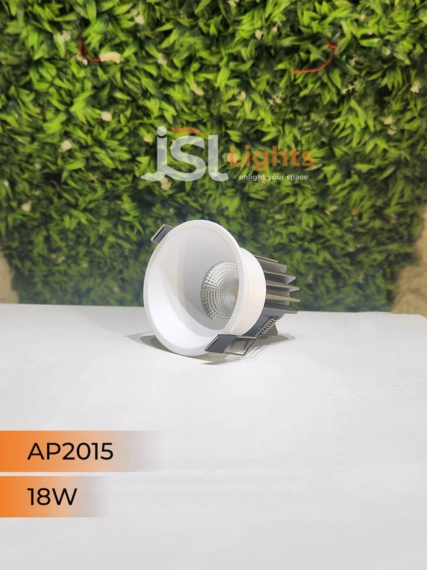 APRA AP 2015 18W White Deep Recessed COB Downlight - 18W, 3000K, White