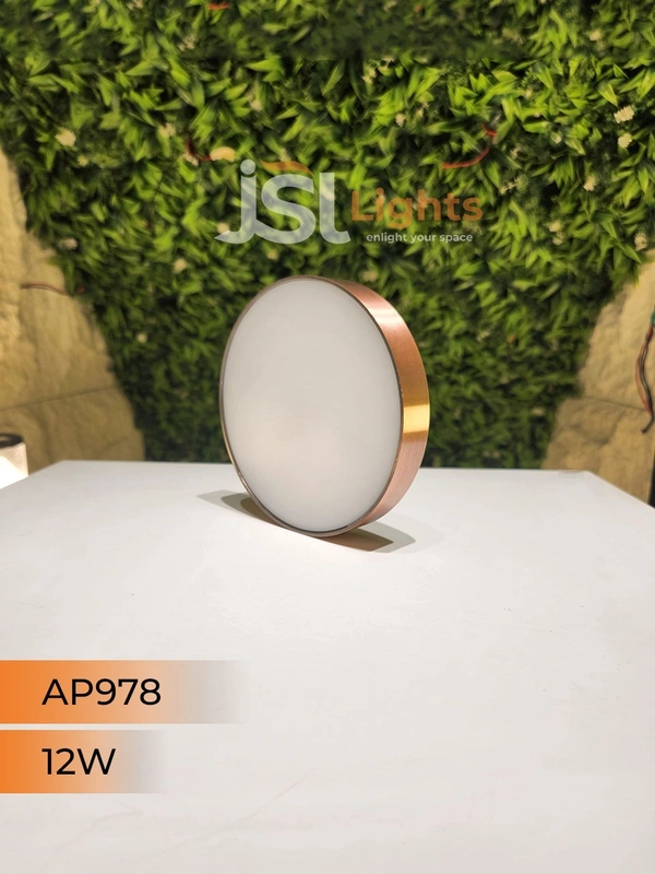 APRA  AP978 12W Round Surface  Diffuser  Panel Light - 12W, 4000K, CP