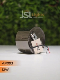 APRA 093 12W PB Round Surface Cylindrical Light - 12W, 3000K