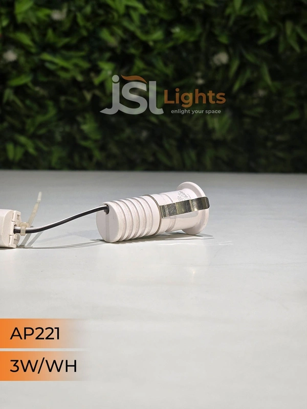 APRA 221 3W White Deep Recessed COB Downlight - 