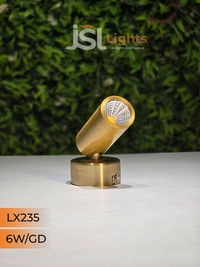 LX 235 6W Black GD Surface Wall Cob Focus Light - 6W, GD