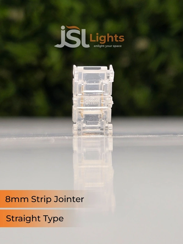 APRA 8mm Led Strip Jointer (20 Pcs Packing) - S Jointer
