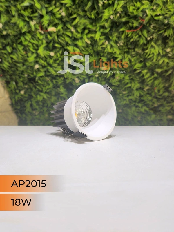 APRA AP 2015 18W White Deep Recessed COB Downlight - 18W, 3000K, White