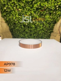 APRA  AP978 12W Round Surface  Diffuser  Panel Light - 12W, 4000K, CP