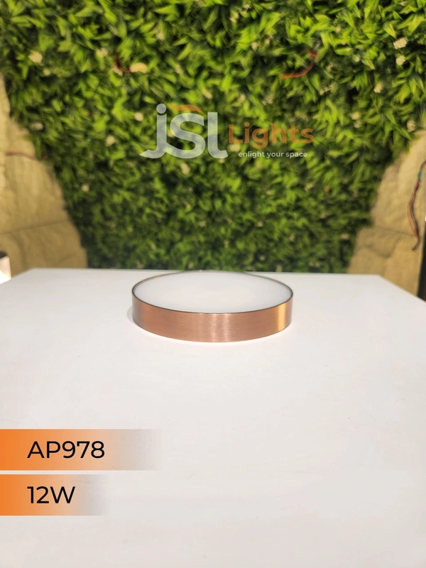APRA  AP978 12W Round Surface  Diffuser  Panel Light - 12W, 4000K, CP
