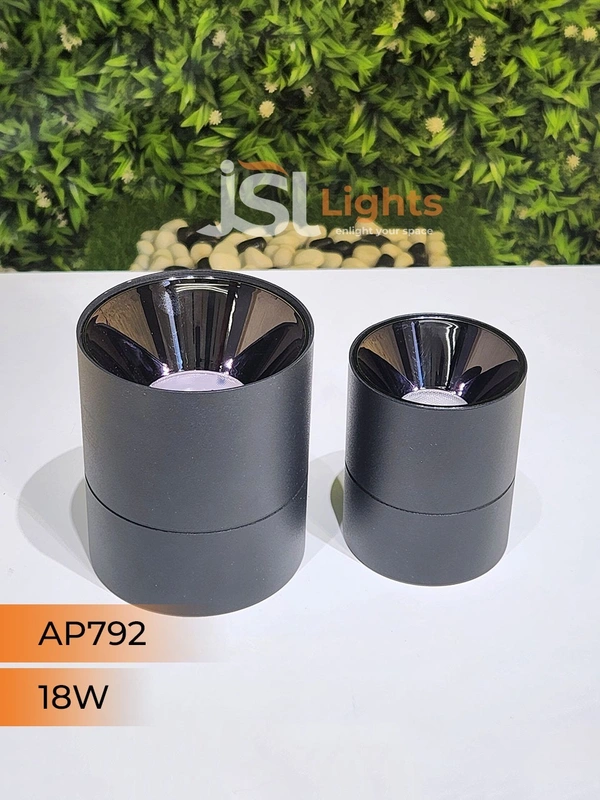 APRA AP792 18W Round Surface Cylindrical Light - 18W, 3000K