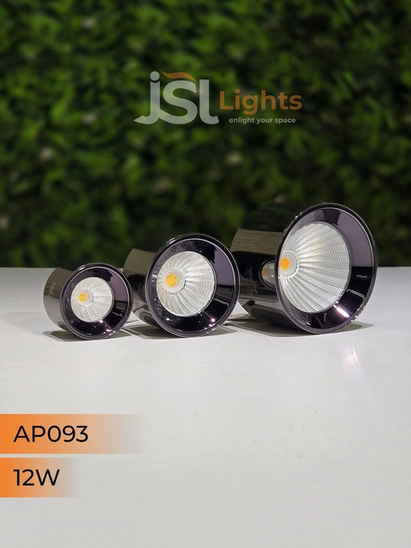 APRA 093 12W PB Round Surface Cylindrical Light - 12W, 3000K