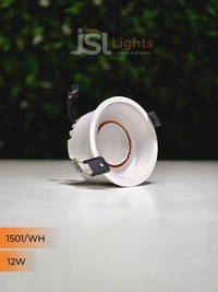 APRA 1501 12W Round 3in1 Deep Recessed Panel Downlight  - 12W, WH+RG