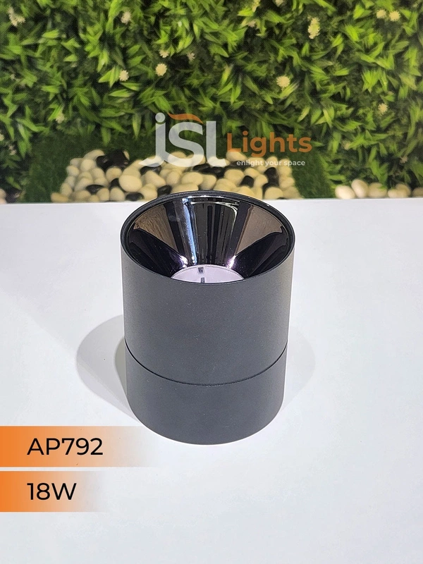 APRA AP792 18W Round Surface Cylindrical Light - 18W, 3000K
