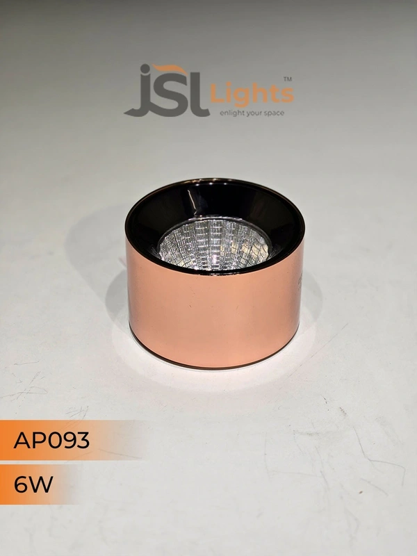 APRA 093 6W RG Round Surface Cylindrical Light - 6W, 3000K
