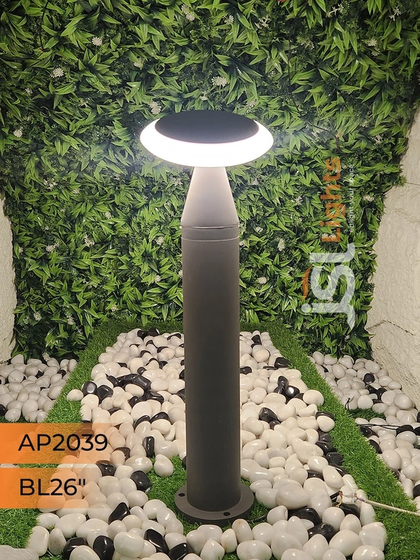 APRA  AP 2039 12W 26" Garden  Bollard Light - Bollard Light