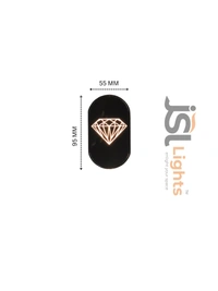 JSL 8720-D 8W Wall Light – Indoor & Outdoor Decorative IP65 LED Wall Washer for Modern Lighting - 1 pcs