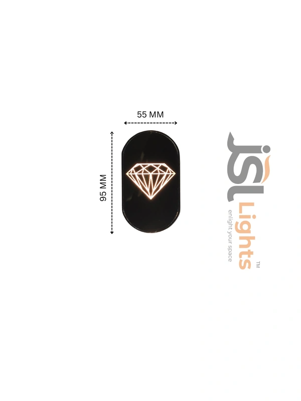 JSL 8720-D 8W Wall Light – Indoor & Outdoor Decorative IP65 LED Wall Washer for Modern Lighting - 1 pcs