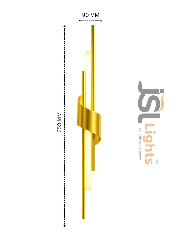 APRA 12W 3CCT Wall Decorative Light – AP698 Indoor Gold Finish