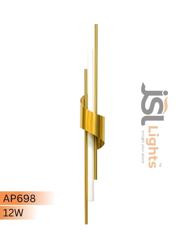 APRA 12W 3CCT Wall Decorative Light – AP698 Indoor Gold Finish