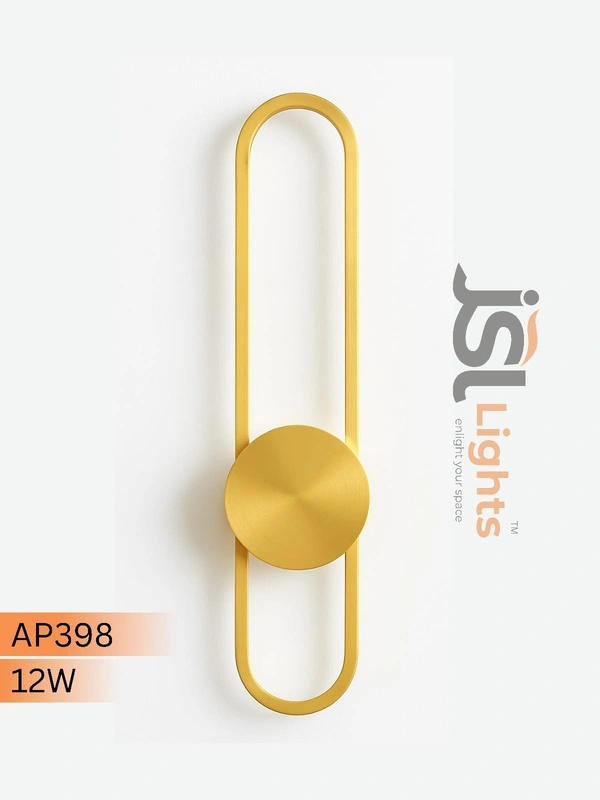 APRA 12W 3CCT Wall Decorative Light – AP398 Indoor Gold Finish