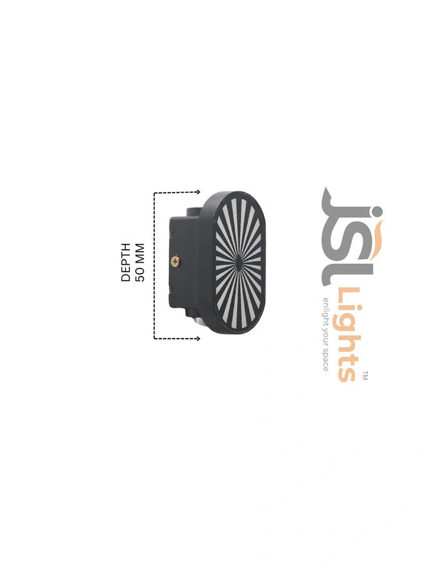JSL 8720-A 8W Wall Light – Indoor & Outdoor Decorative IP65 LED Wall Washer for Modern Lighting - 1 pcs