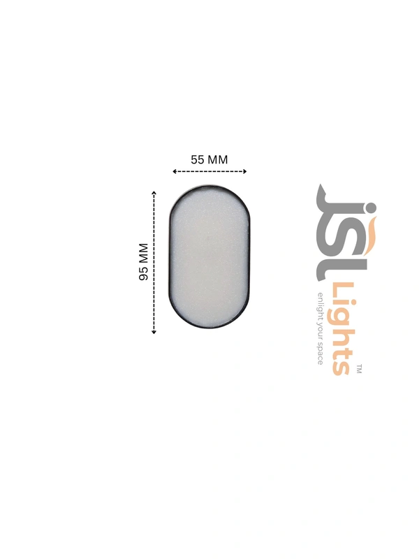 JSL 8720-B 8W Wall Light – Indoor & Outdoor Decorative IP65 LED Wall Washer for Modern Lighting - 1 pcs