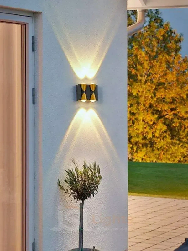 LX 539 4W Outdoor Wall Decorative Light - 4W, WW