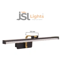 LX376 BK 12W Wall Mirror Light 3CCT | Glow Mirror - Premium Mirror Lights For Every Space - 1 PCS