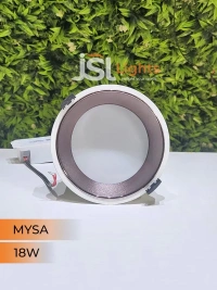 APRA Mysa 18W Round Diffused  Deep Recessed Downlight - 18W, 3000K