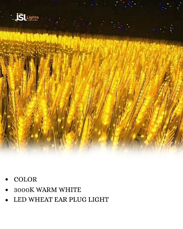 JSL Led Wheat Garden Light ( 10Pcs Set) - 10W, WW