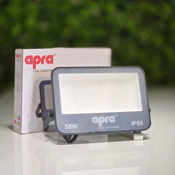 APRA 913 LED Flood Lights (DOB Model) 50W–200W | Slim Aluminium Body, 2-Year Warranty - 200W, 3K